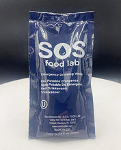Load image into Gallery viewer, Emergency Water Pouch: Extended Life SOS Food Lab
